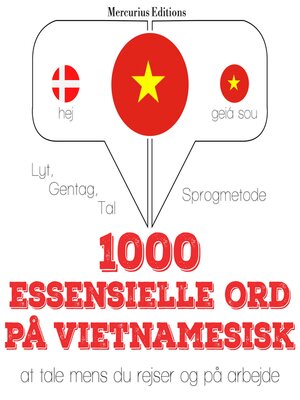 cover image of 1000 essentielle ord på vietnamesisk